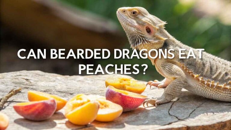 Can Bearded Dragons Eat Peaches – Benefits, Risks & Limits!