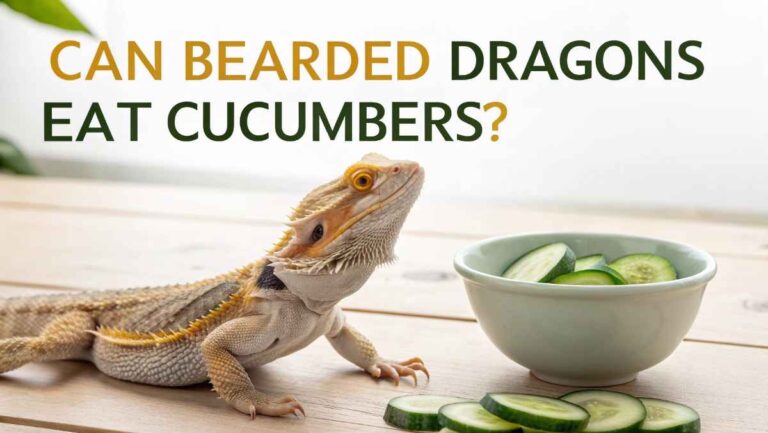 Can Bearded Dragons Eat Cucumbers – Benefits, Risks & Tips!
