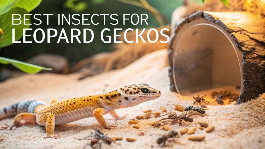 Best Insects for Leopard Geckos